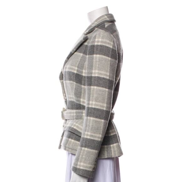 Ralph Lauren Collection Purple Label Wool Cashmere Blazer Jacket Belted Coat 6 - Picture 2 of 9